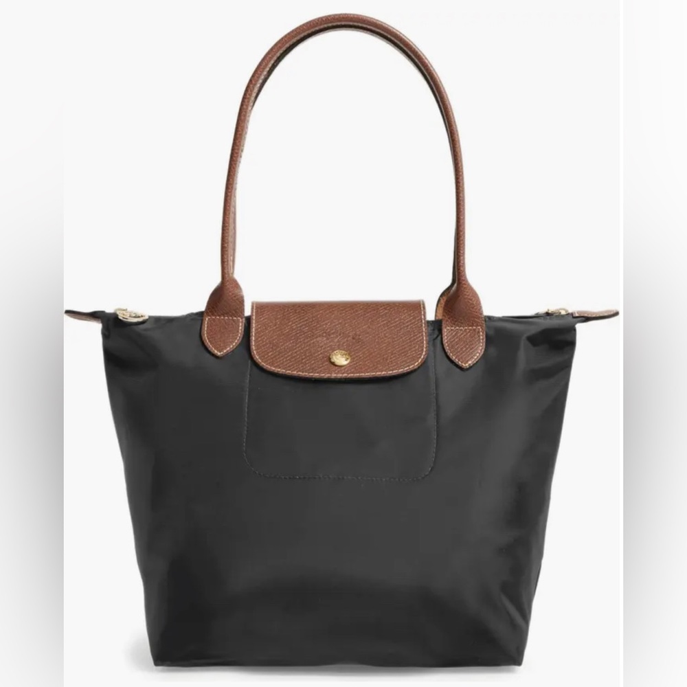Longchamp M Black Le Pliage Bag